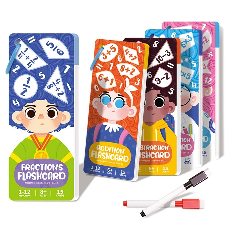 Math Vocabulary Flash Cards factory